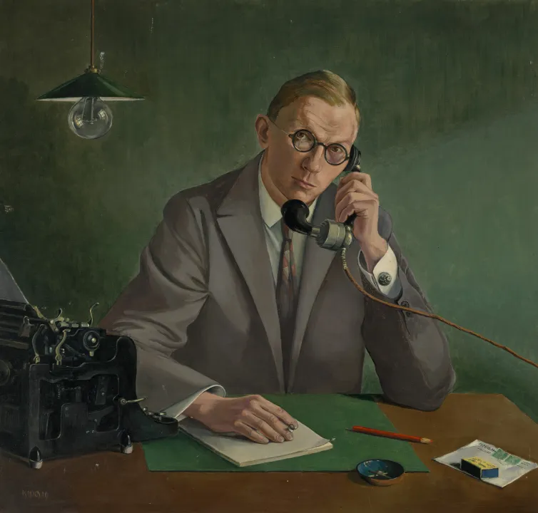 VARIOUS OTHERS – Contemporary Art Munich - Käte Hoch, Bildnis Dr. E. Müller-Kamp, 1929, Städtische Galerie im Lenbachhaus und Kunstbau München